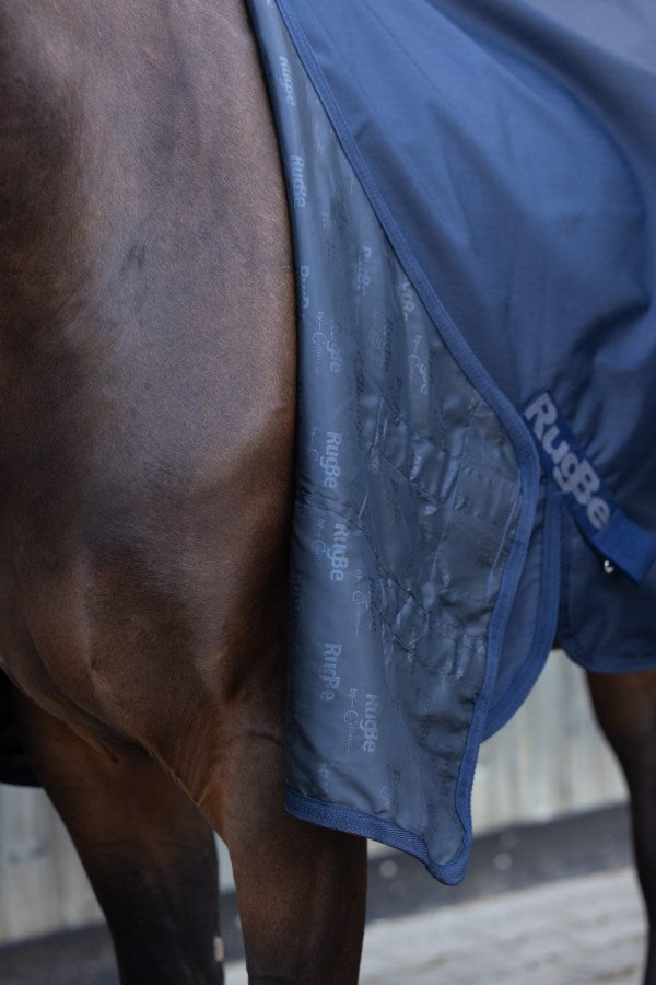 Couverture d'extérieur pour cheval RugBe 100 g - dark navy