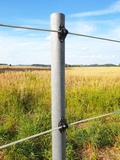 Piquet recyclé à profil rond