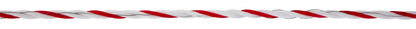 Cordelette de clôture TopLine Plus - blanc/rouge