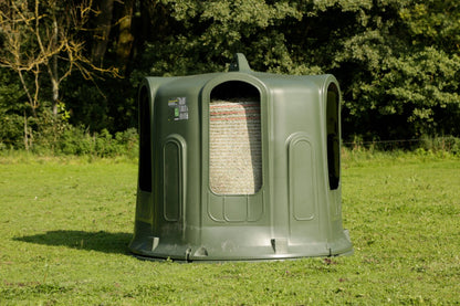 Cloche à foin, balle ronde bovin, équins