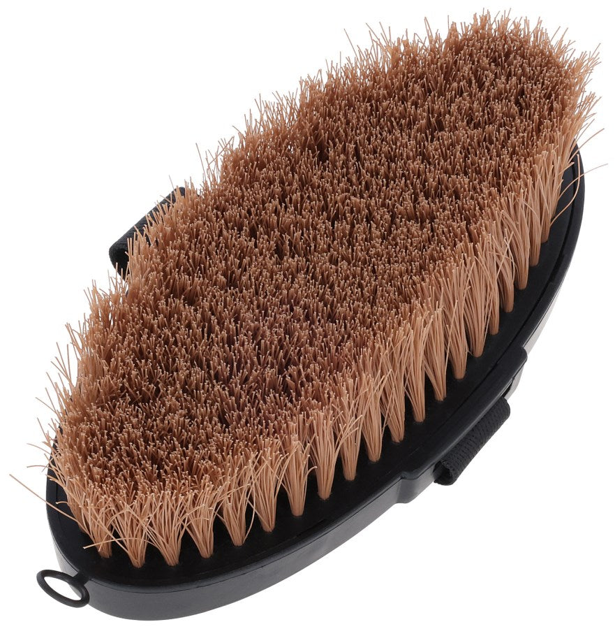 Covalliero Brosse de pansage modèle Deluxe - marron/noir