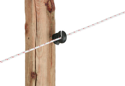 Cordelette de clôture TopLine Plus 400m x 6mm - blanc/rouge