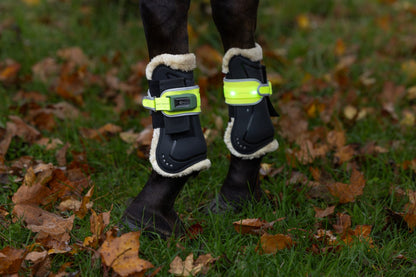 Guêtres à LED réfléchissantes
