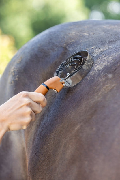 Covalliero Étrille américaine Deluxe - marron/noir