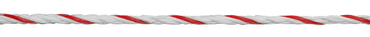 Cordelette de clôture TopLine Plus - blanc/rouge
